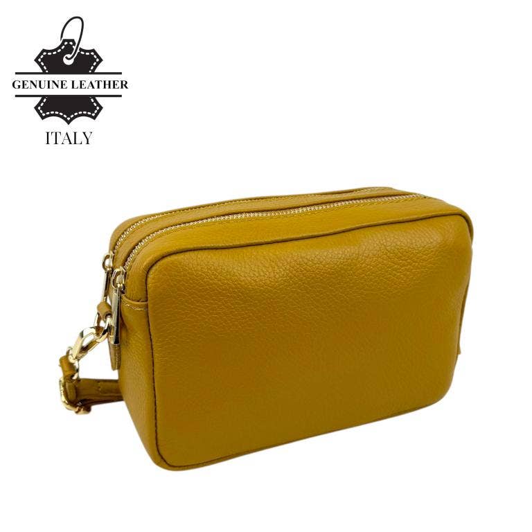 Grain Leather Shoulder Bag