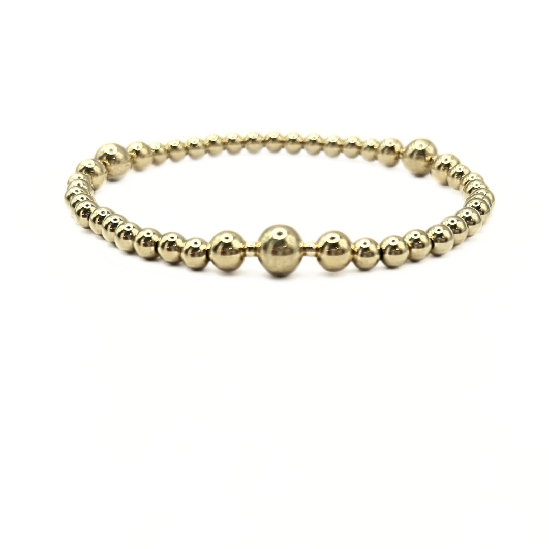 #KK -  The Nantucket Collection 14k Gold- Filled Beaded Bracelets - #N7