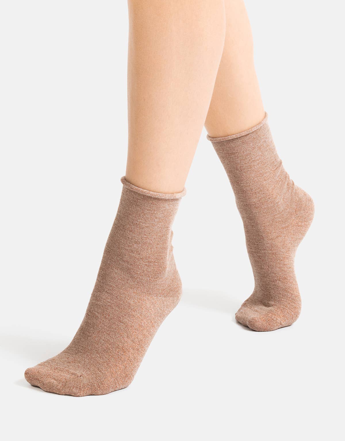 Shiny Socks Glitter Women Ankle Socks Gift Made in Italy
