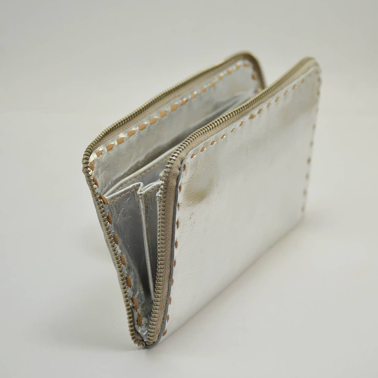 Luna Wallet Metallic Leather