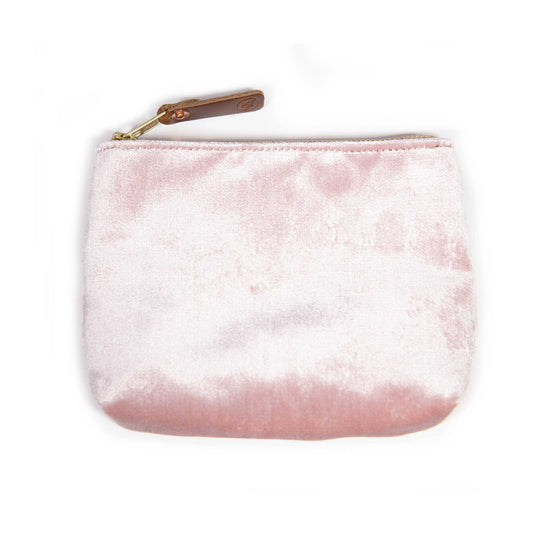 Velvet Jewel Pouch- Rose Quartz