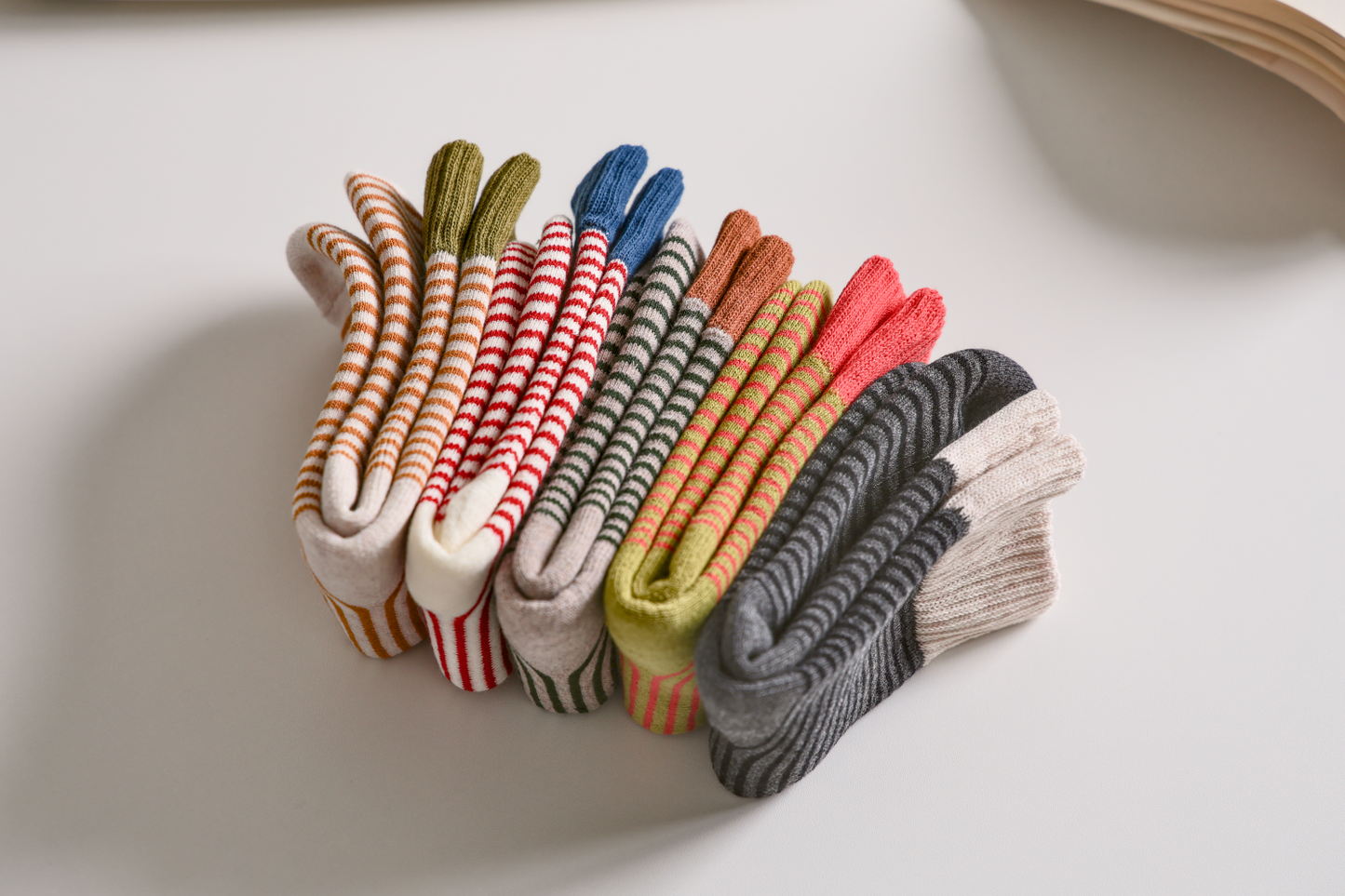 Striped Cotton Socks