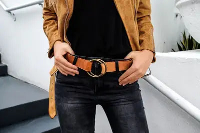 Josie Belt - Cognac - One Size