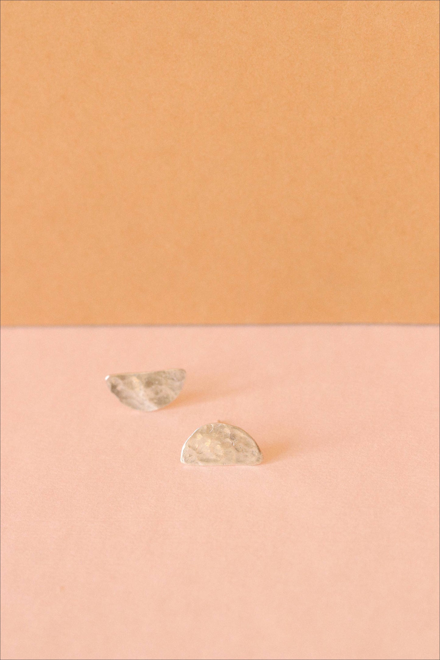 LUNA Stud Earrings - 14k Gold Fill, Sterling Silver Studs
