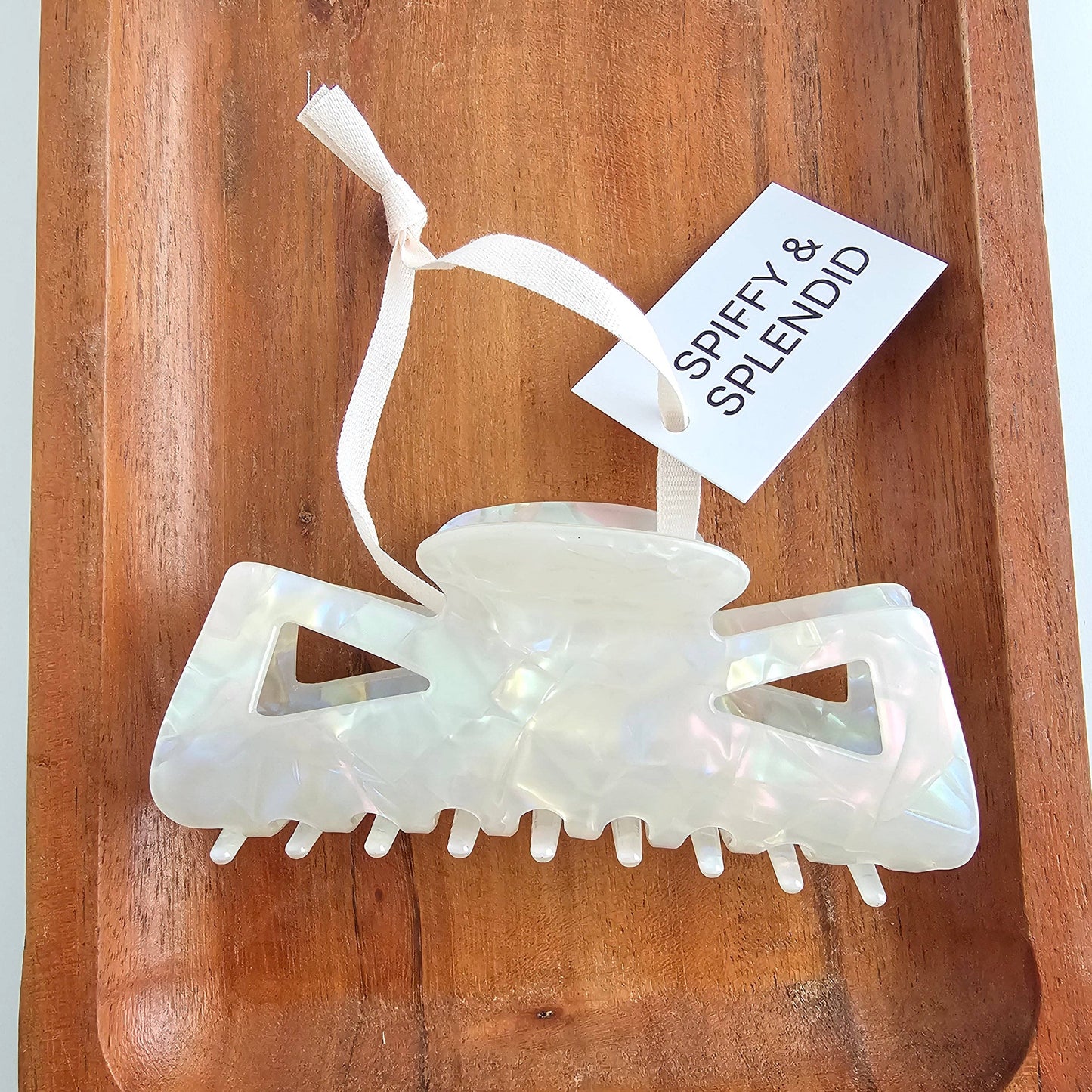Beverly Hair Claw - Opalite