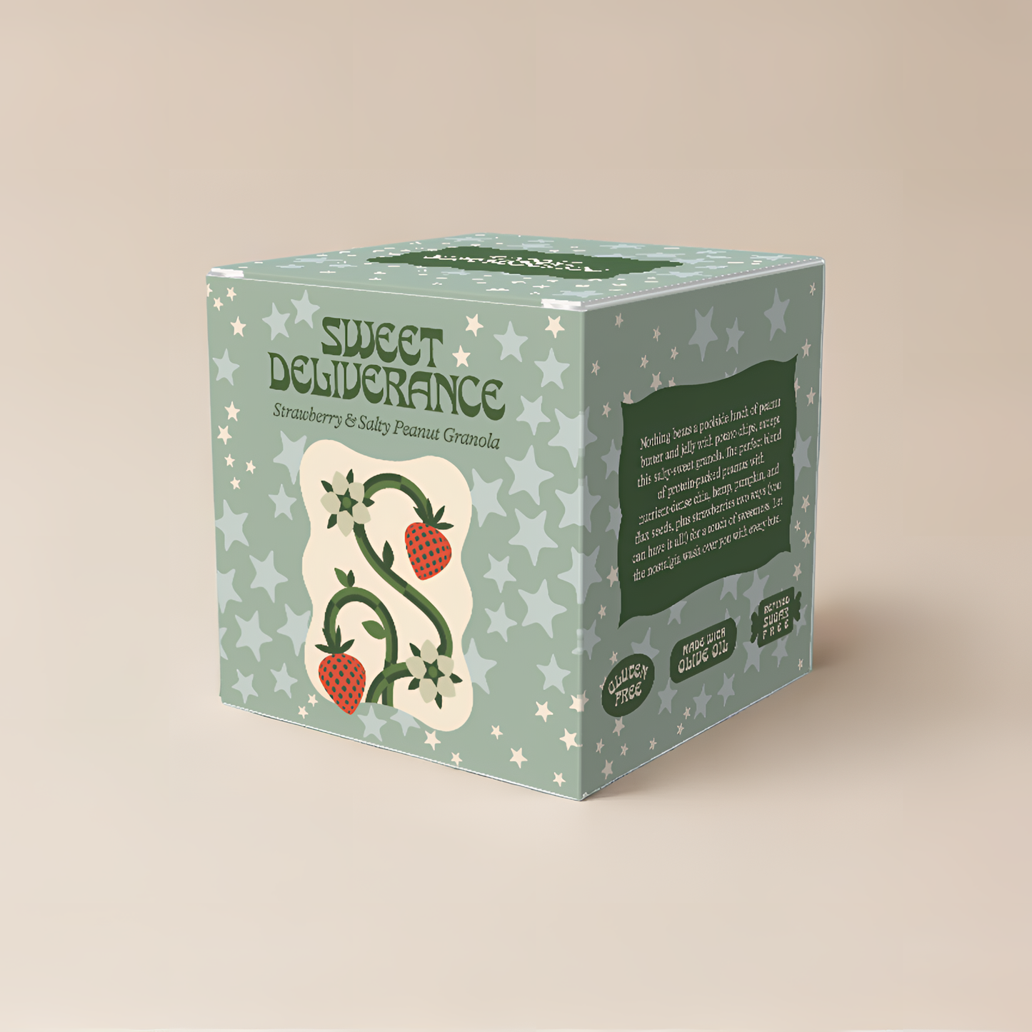 Strawberry & Salty Peanut Granola: Holiday Gift Box