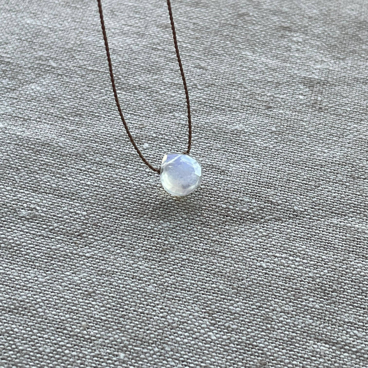 Rainbow Moonstone New Beginnings Necklace, Valentine's Day