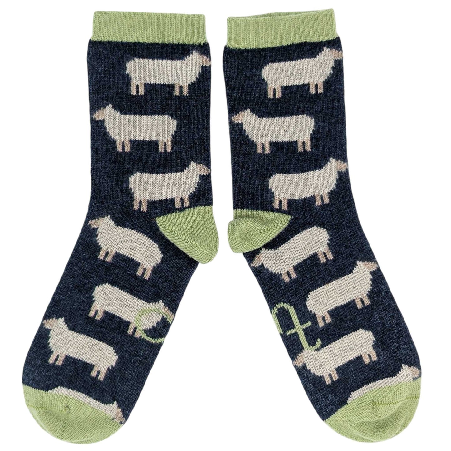 Lambswool Crew Socks