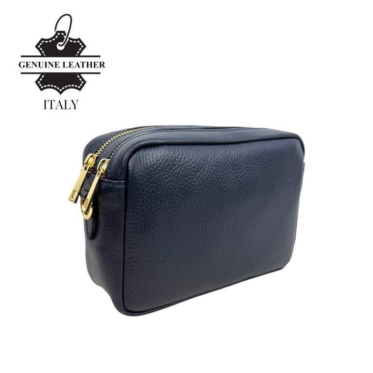 Grain Leather Shoulder Bag