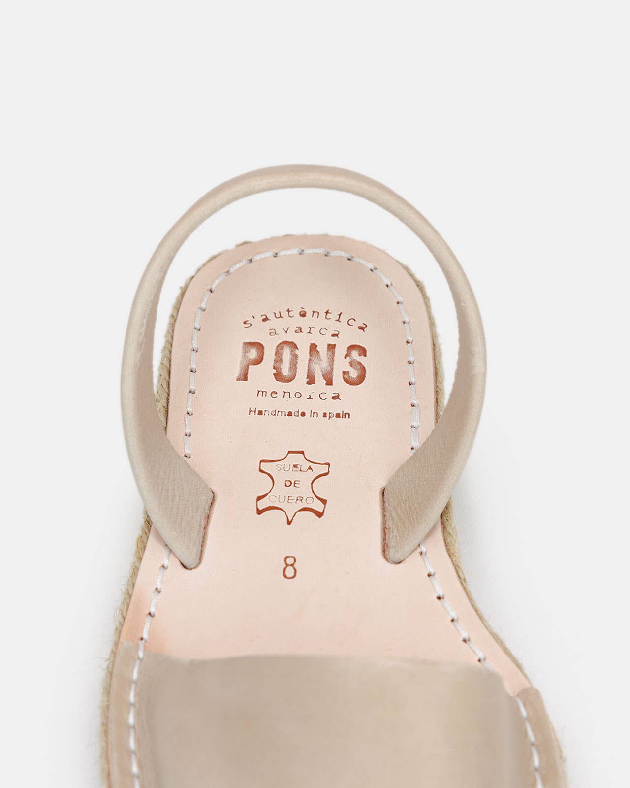 Pons Classic Espadrille Sand