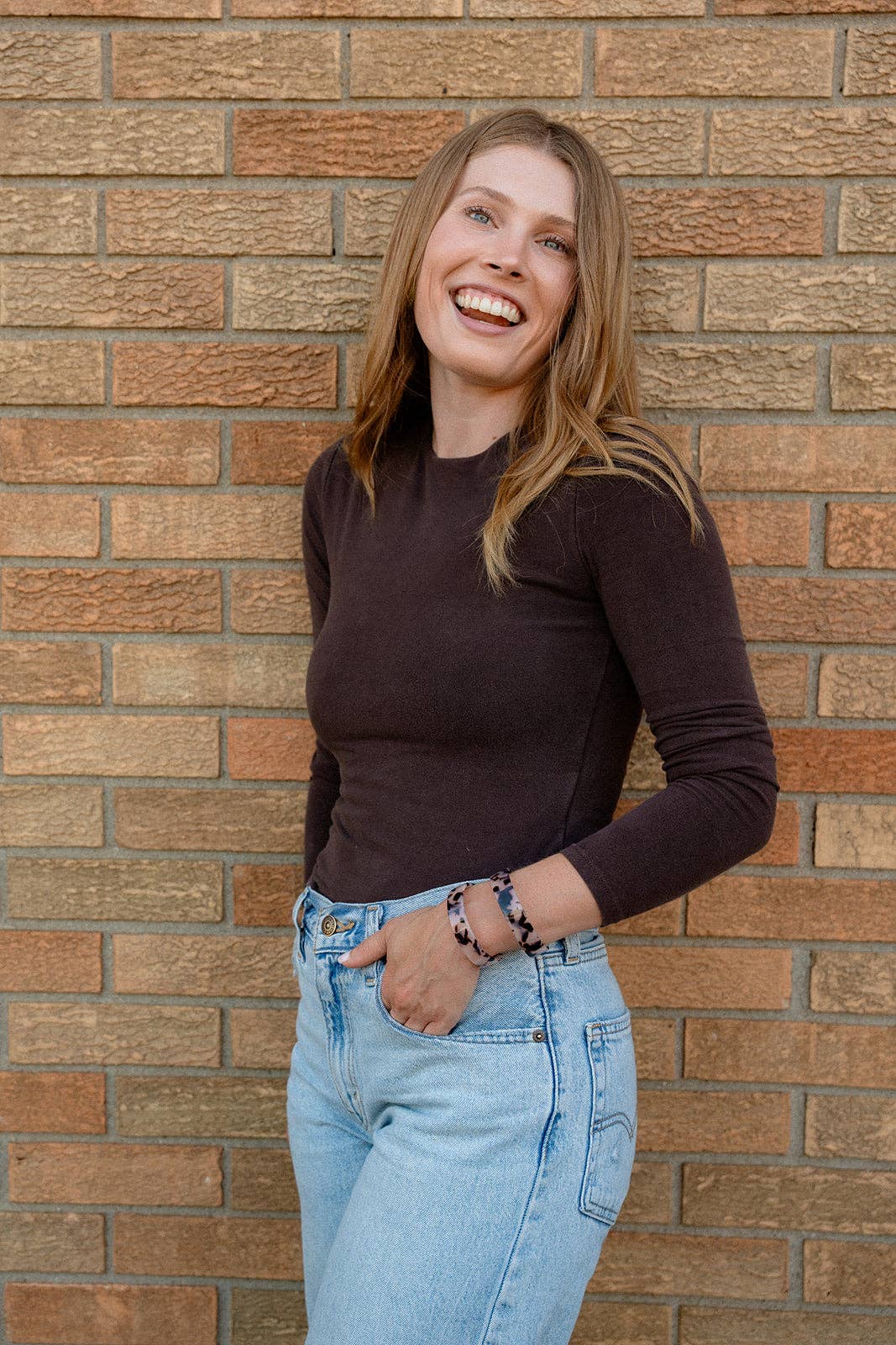 Brynn Bracelet - Blonde Tortoise - Small // Cuff Bangle