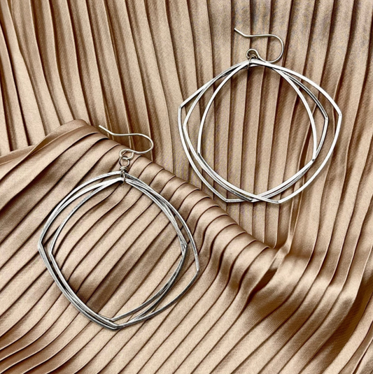 Handmade Giza Hoop Earrings