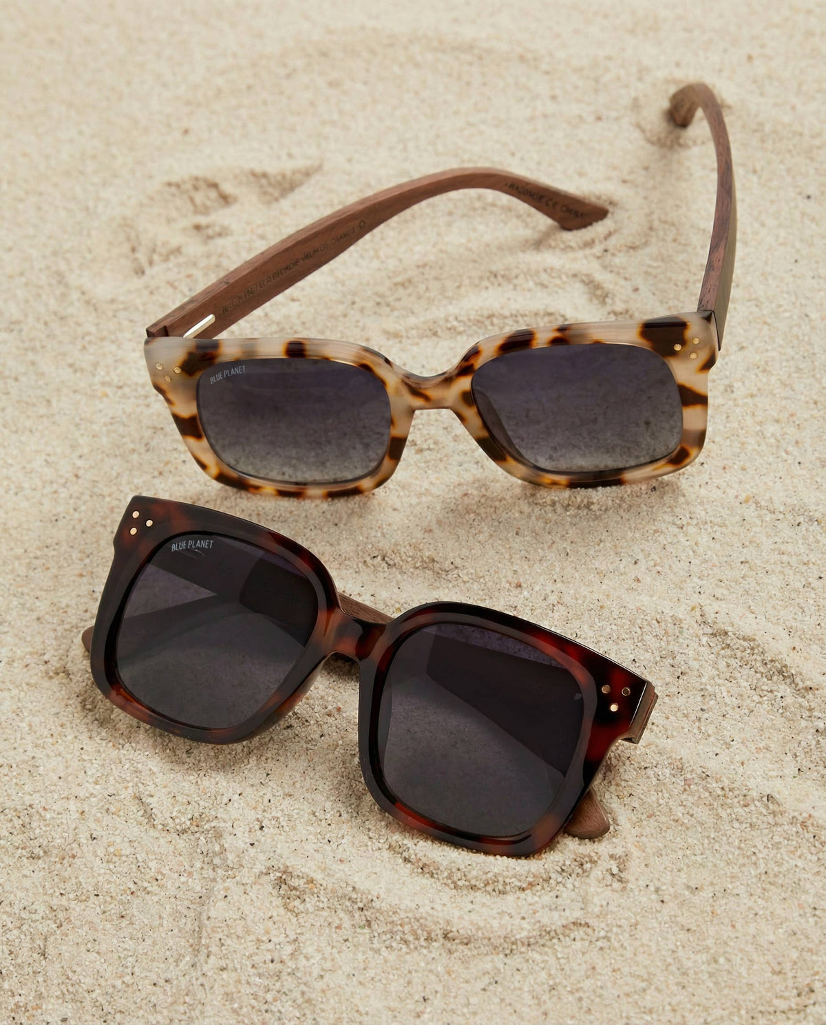 BP10134 NEW Luna - Brown Tort / Walnut Wood / Gradient Grey