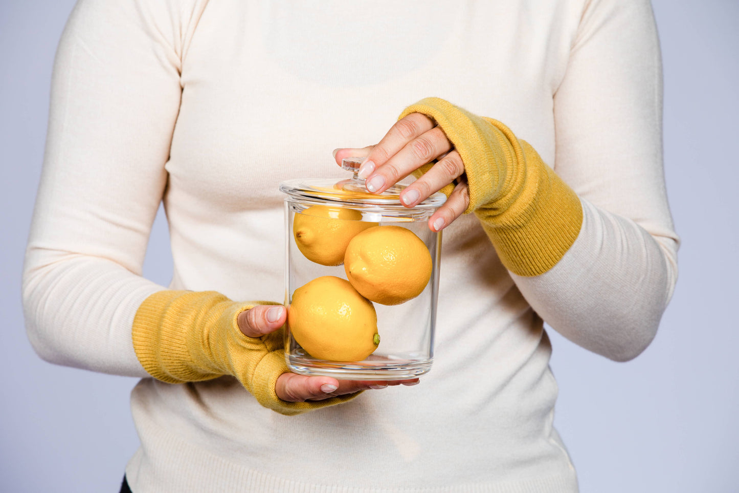 Pure Cashmere Fingerless Gloves