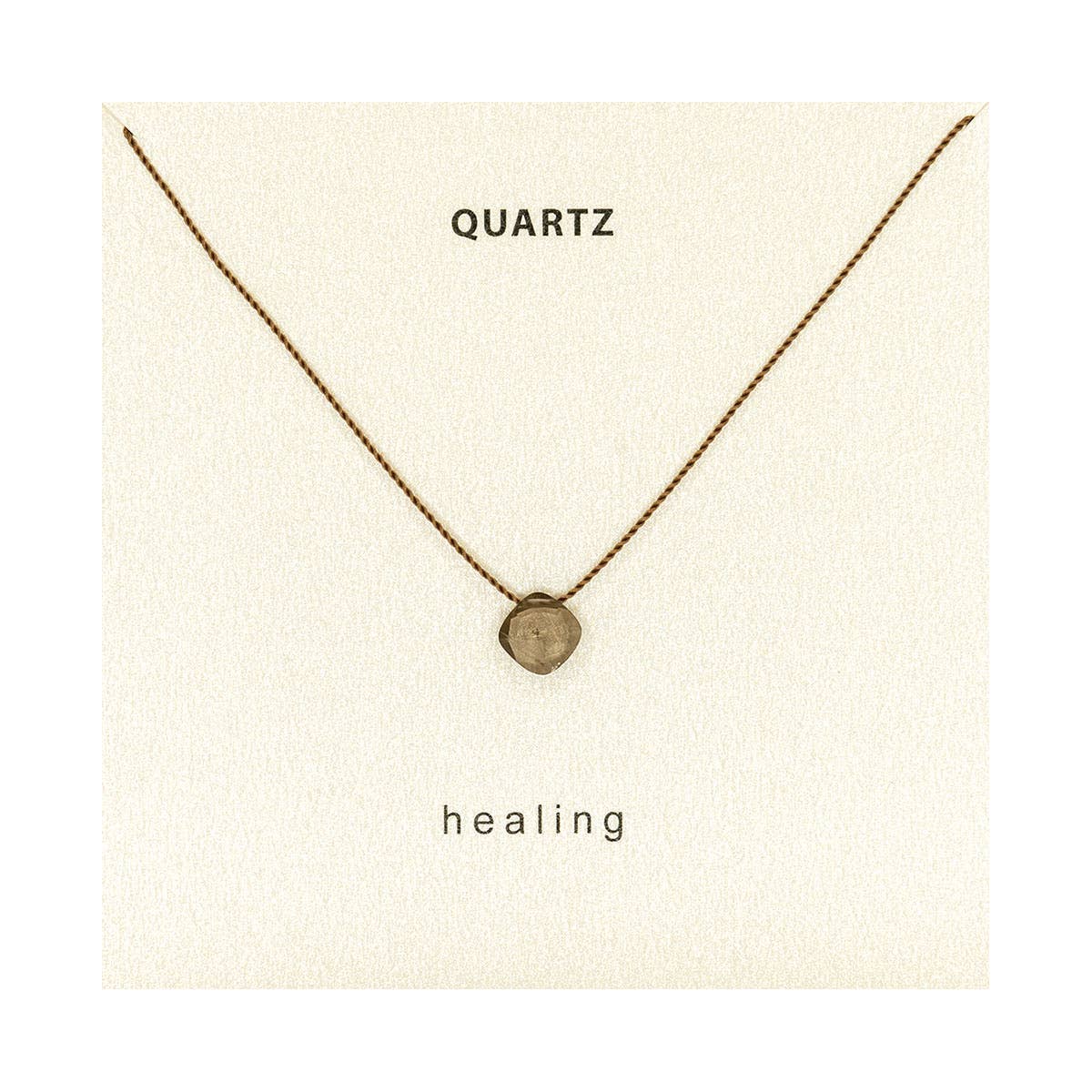 Smoky Quartz Healing Necklace