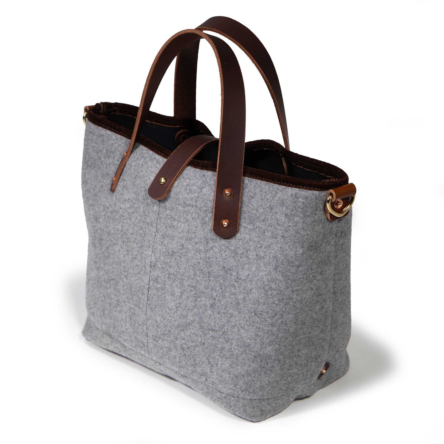 Wool Cashmere Flannel Mini Tote