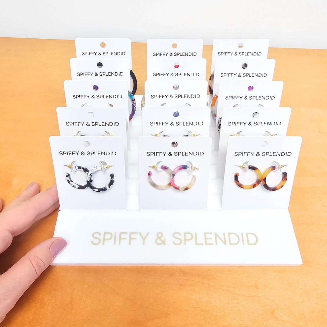 Retail Display -  Slotted Card Holder