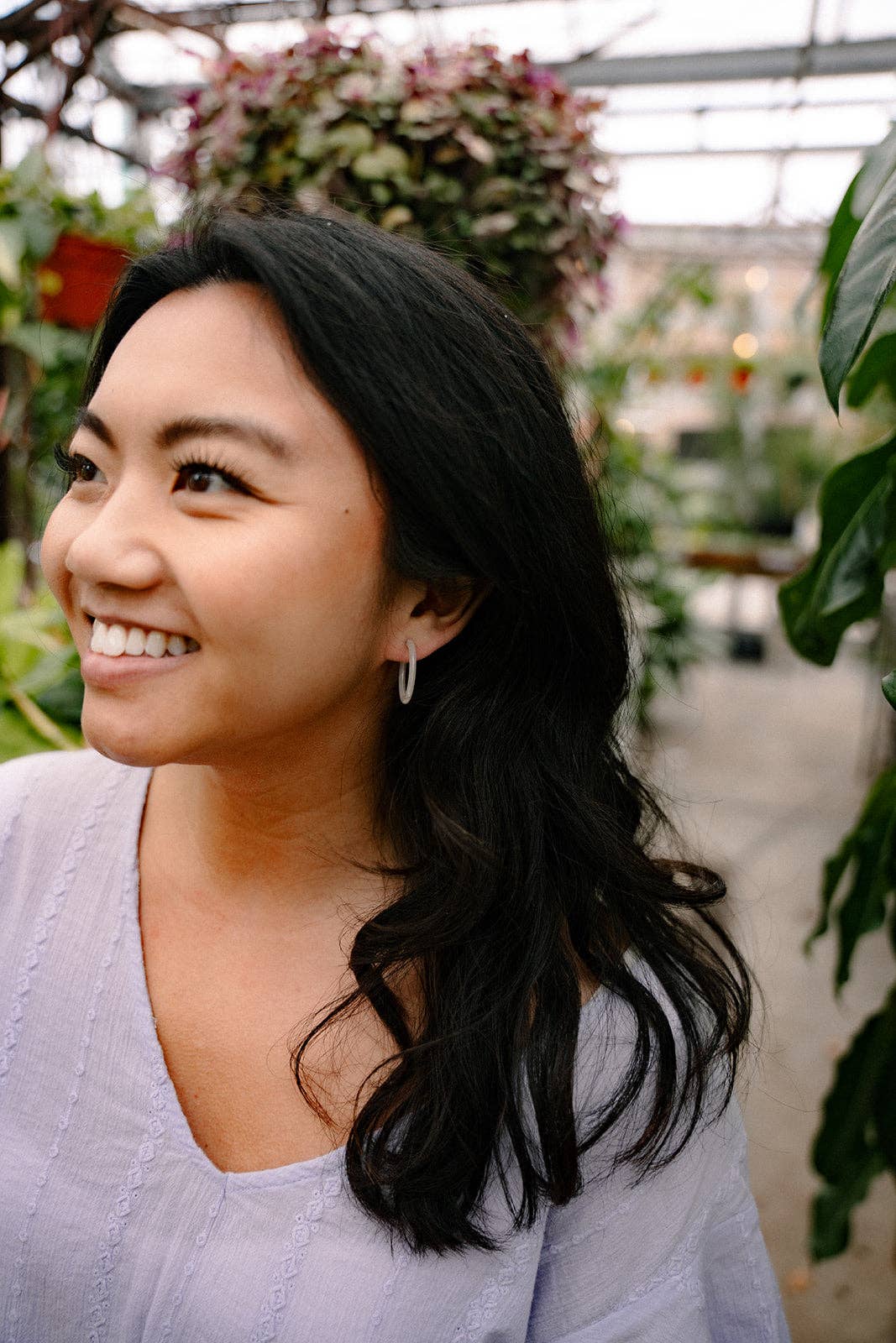 Cam Mini Hoops - Opalite // Spring Jewelry, Earrings