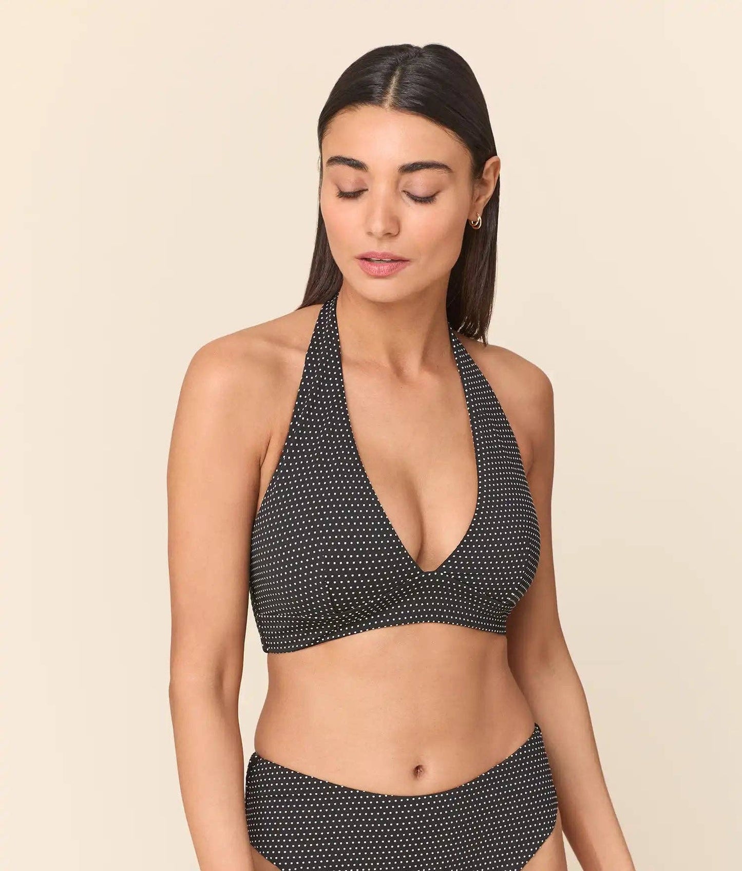 The Majorca Bikini Set - Polka Dot - Black Dot