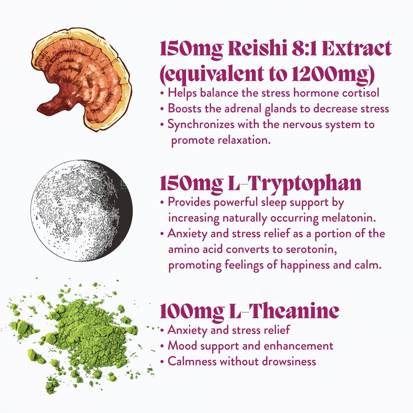 Hibernate Mushroom Gummies (30) / Vegan Supplement / Sleep