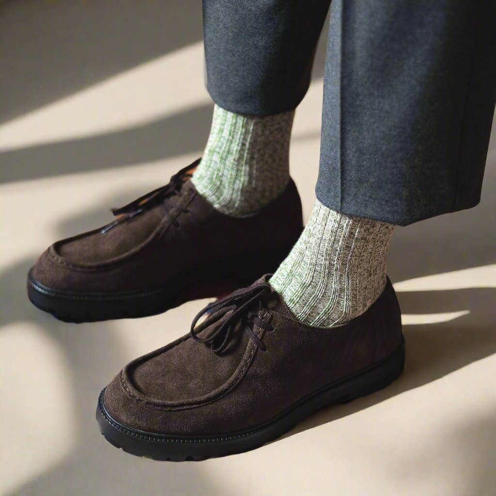 KLUE Cotton pattern socks | Green