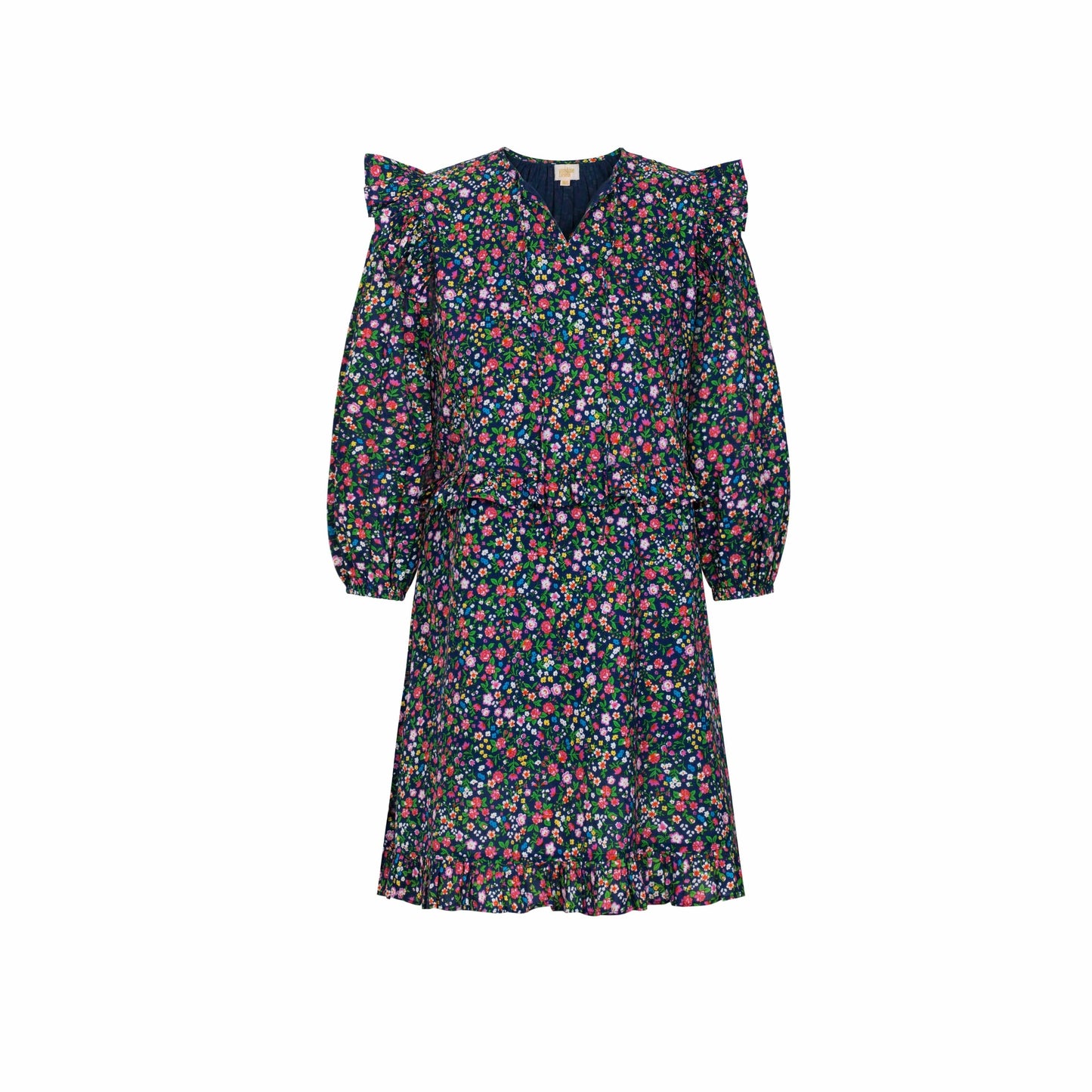 Navy Floral Monaco Dress