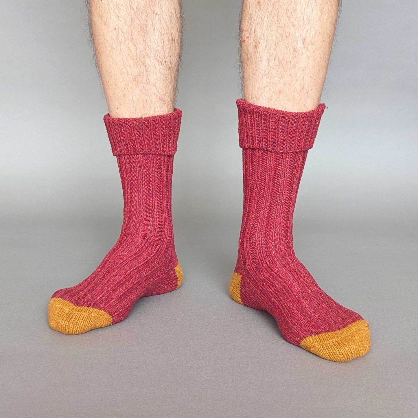 Unisex Recycled Silk Blend Ribbed Socks 2025