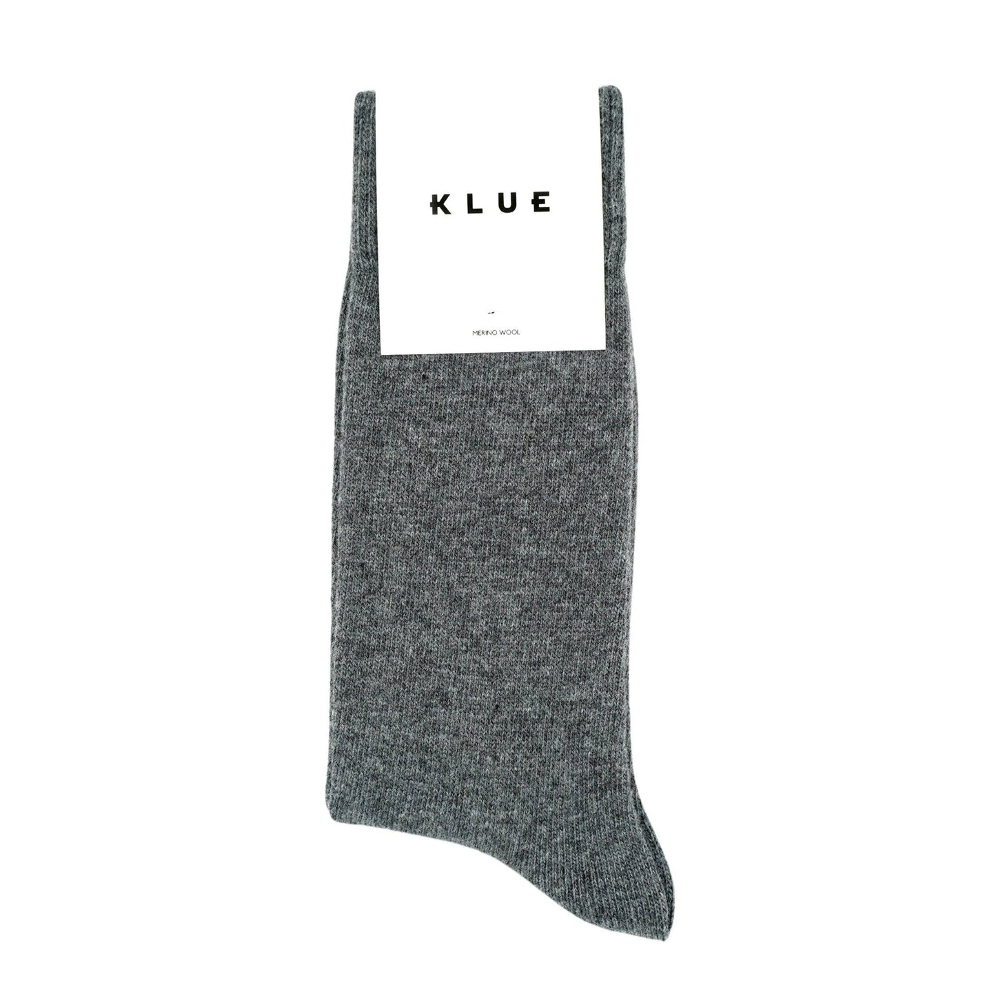 KLUE Plain merino Wool socks | Grey