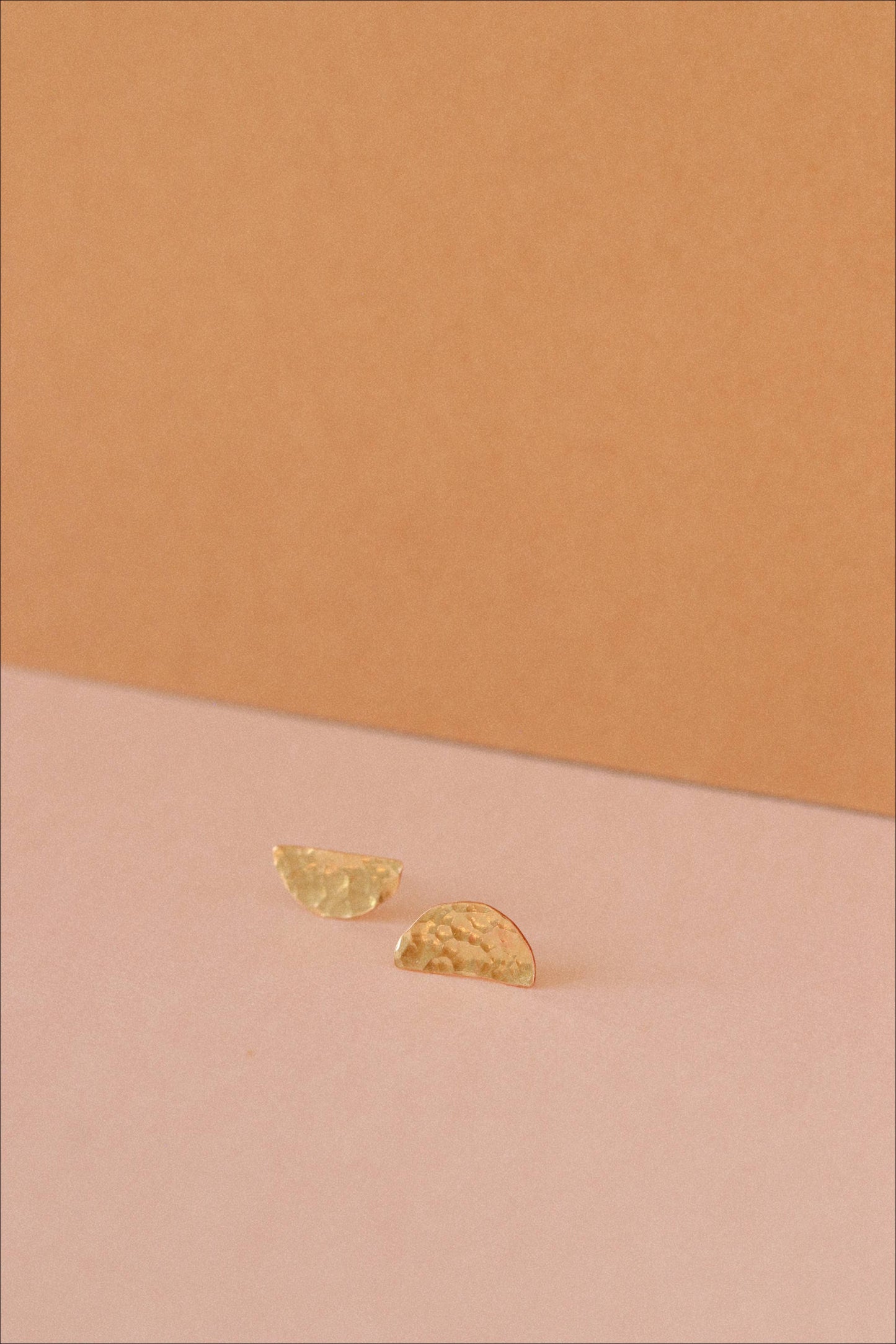 LUNA Stud Earrings - 14k Gold Fill, Sterling Silver Studs