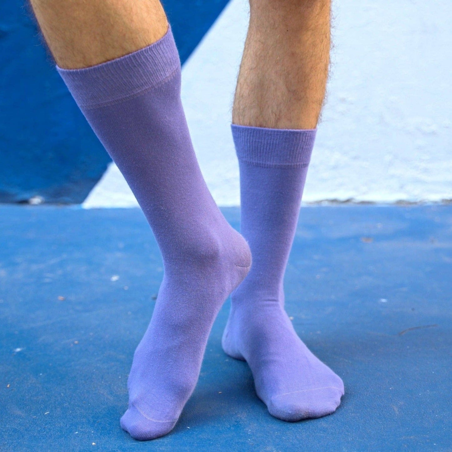 KLUE Organic solid Socks | Lilac
