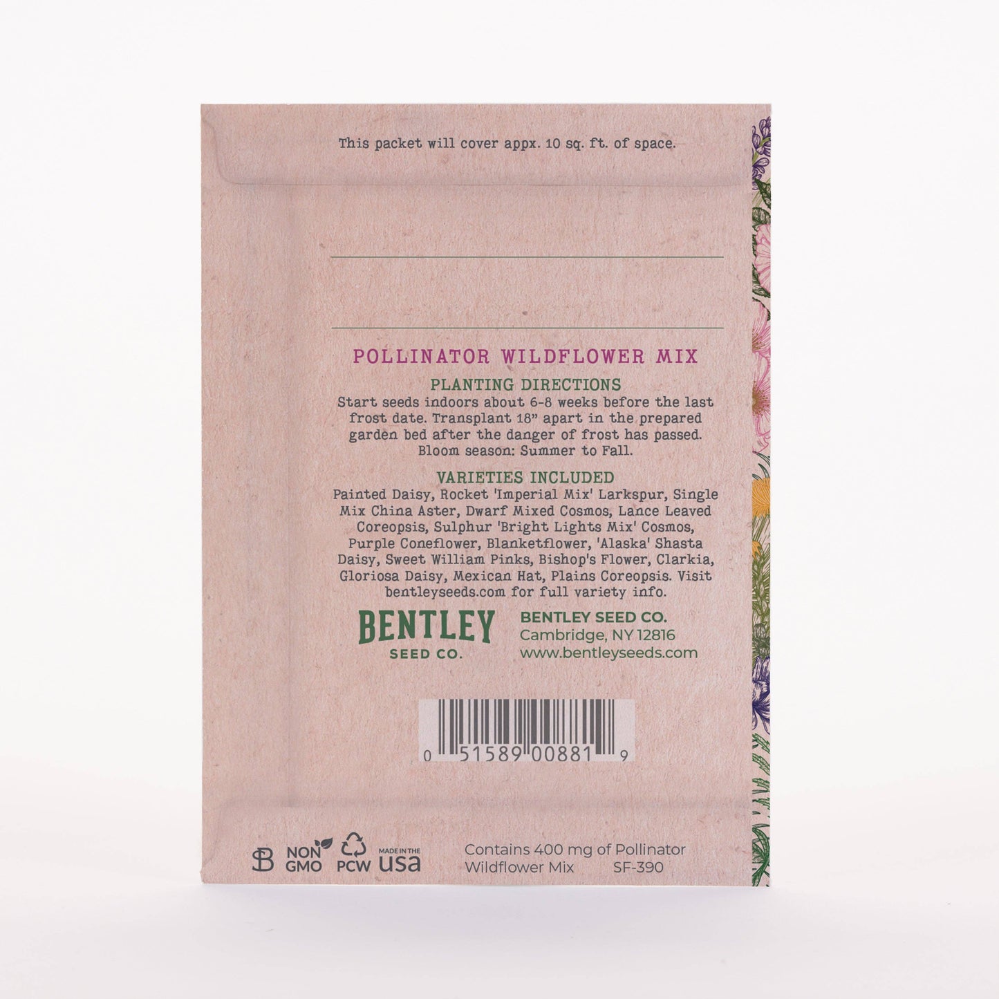 The Earth Laughs in Flowers - Wildflower Mix Seed Packets