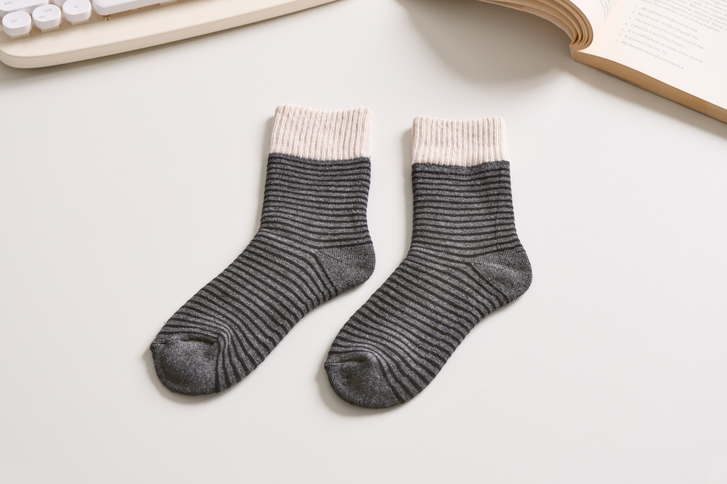 Striped Cotton Socks