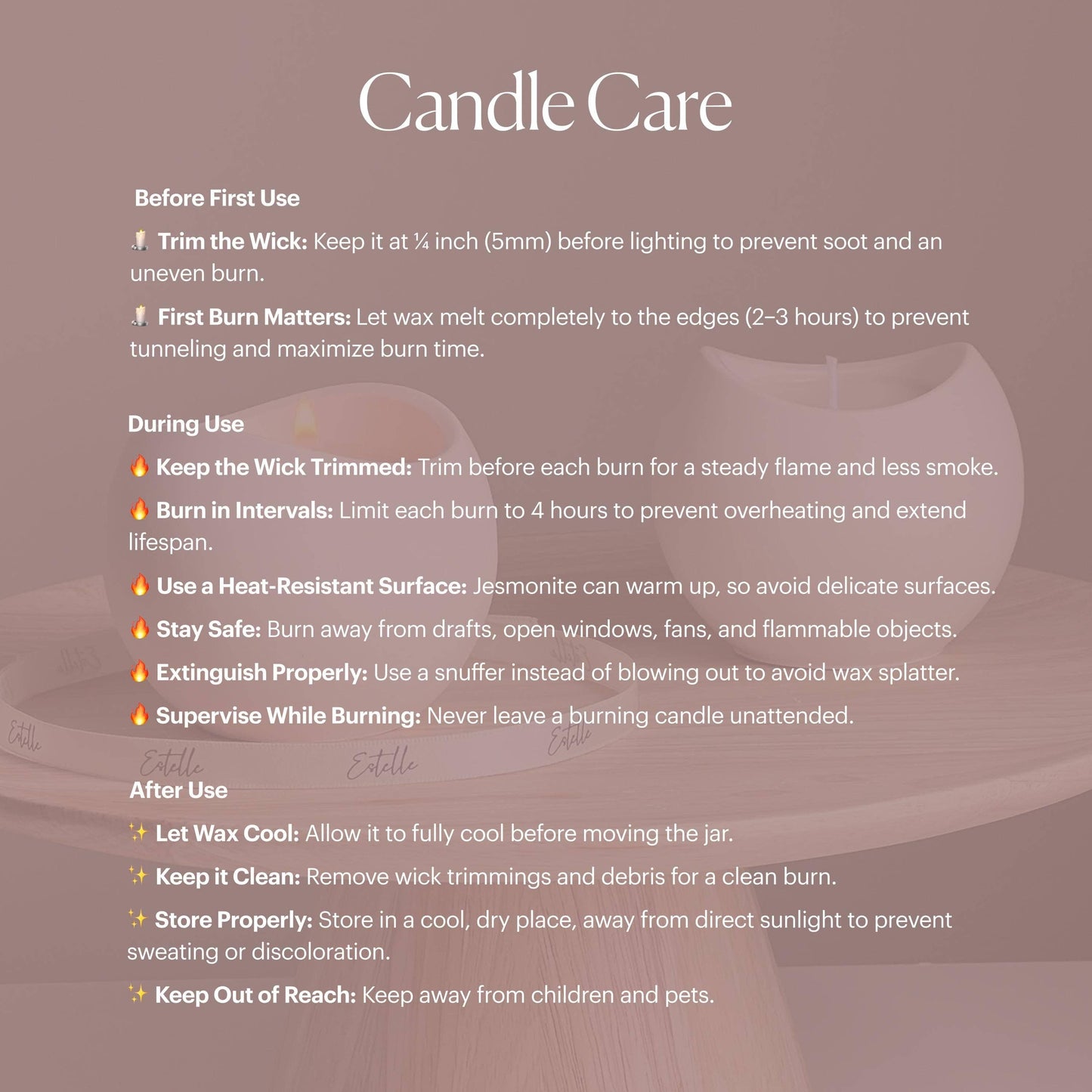 Bowl Jar Soy Wax Candle