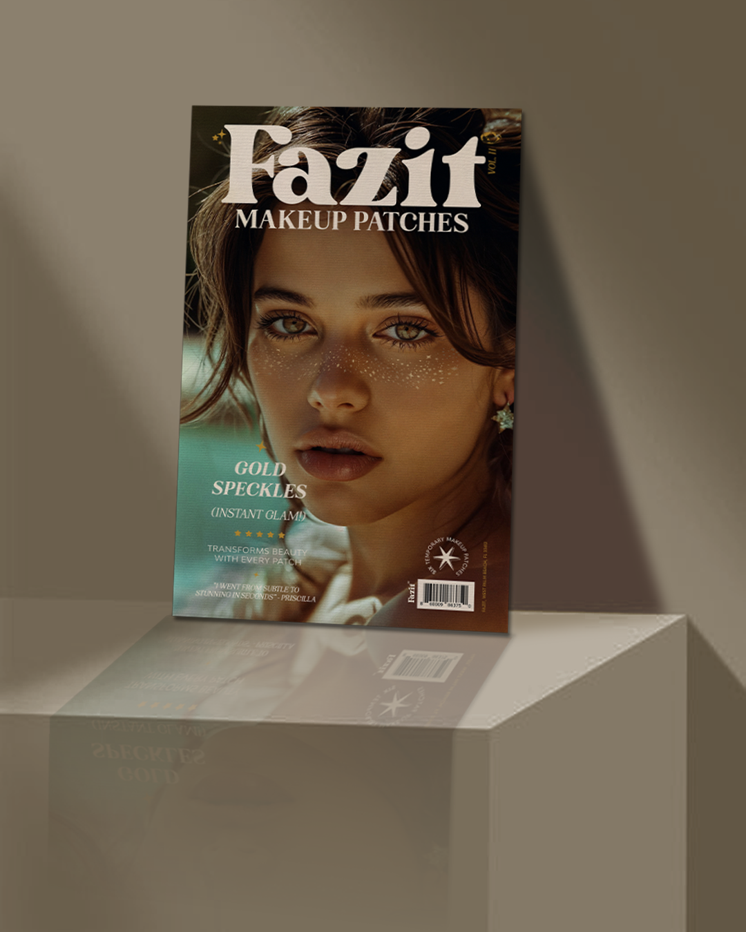 Gold Stardust Speckles Makeup Patches | 6 per pack