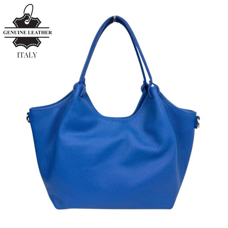 Trapezoidal Bag Italian Leather Large Capacity