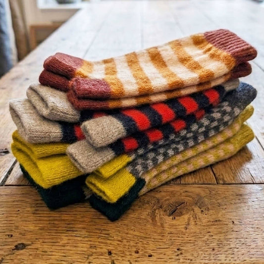 Women's Lambswool Wrist Warmers
