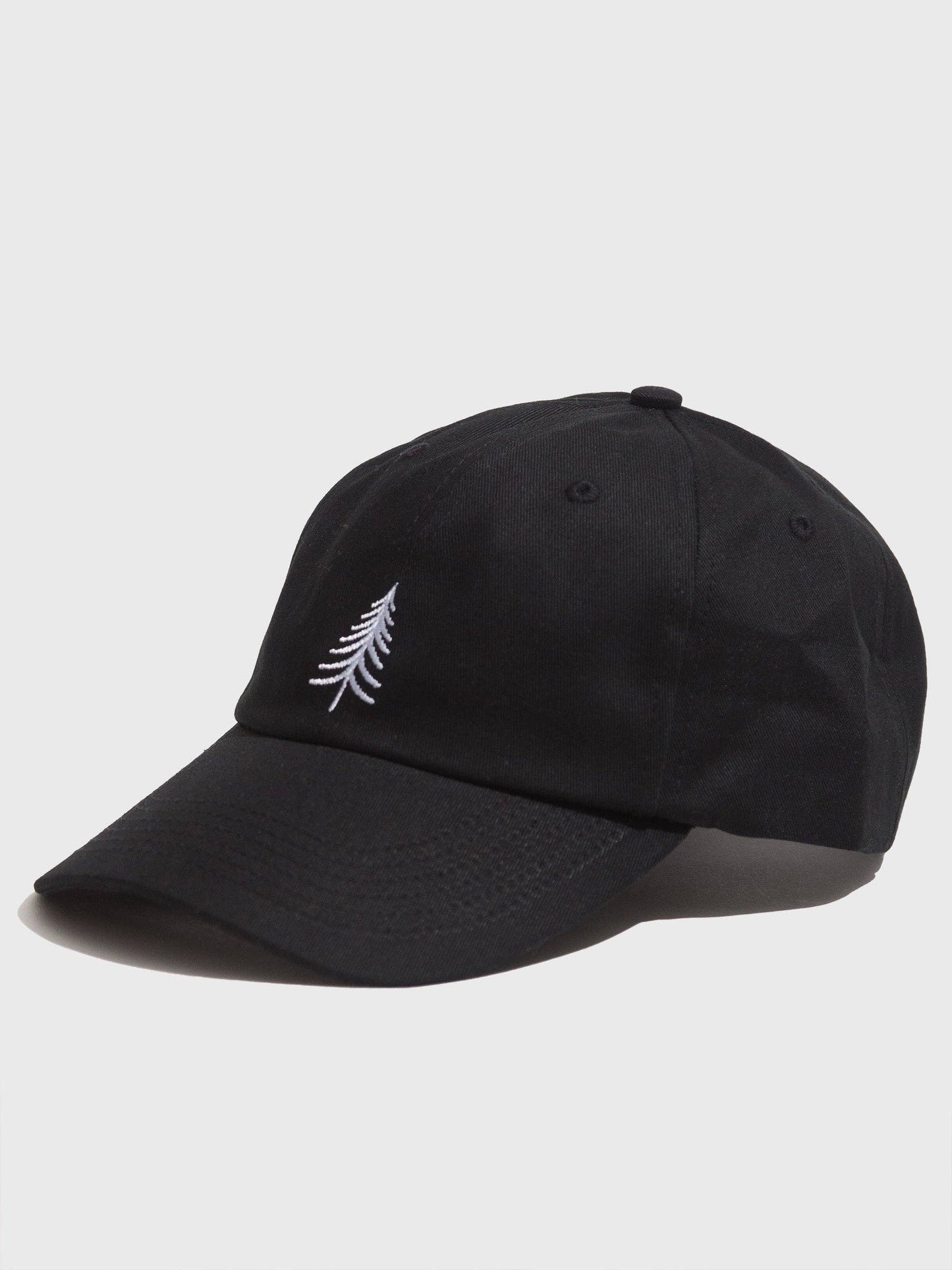 Men's + Women's Organic Black Pine Tree Baseball Hat