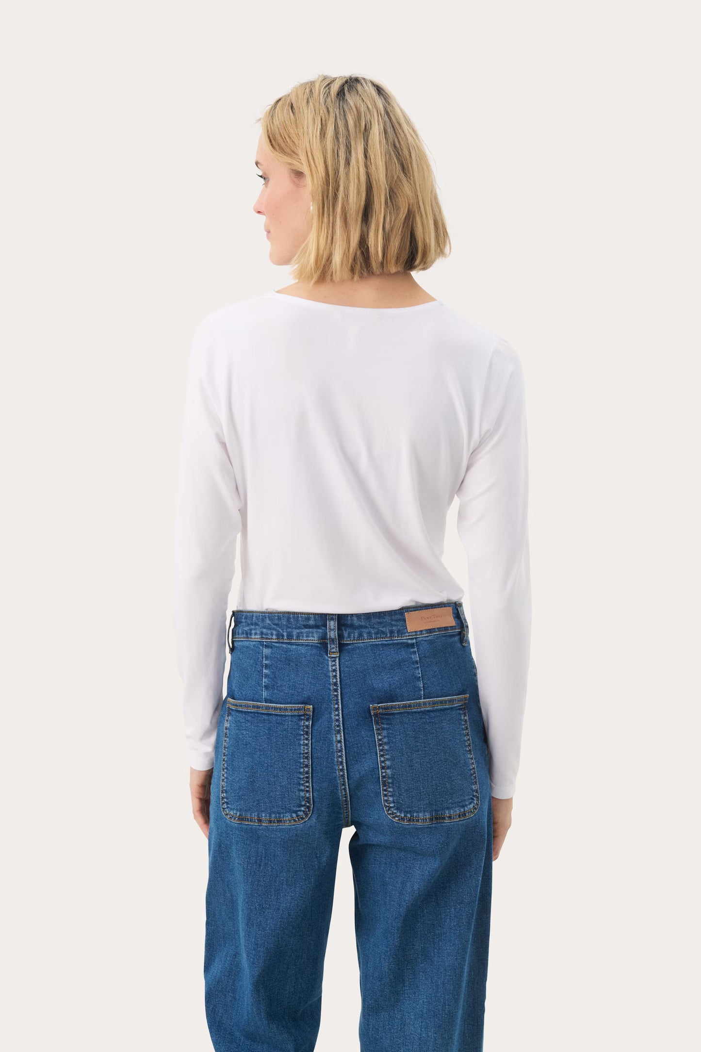 Nemajas Tencel T-shirt | Bright White