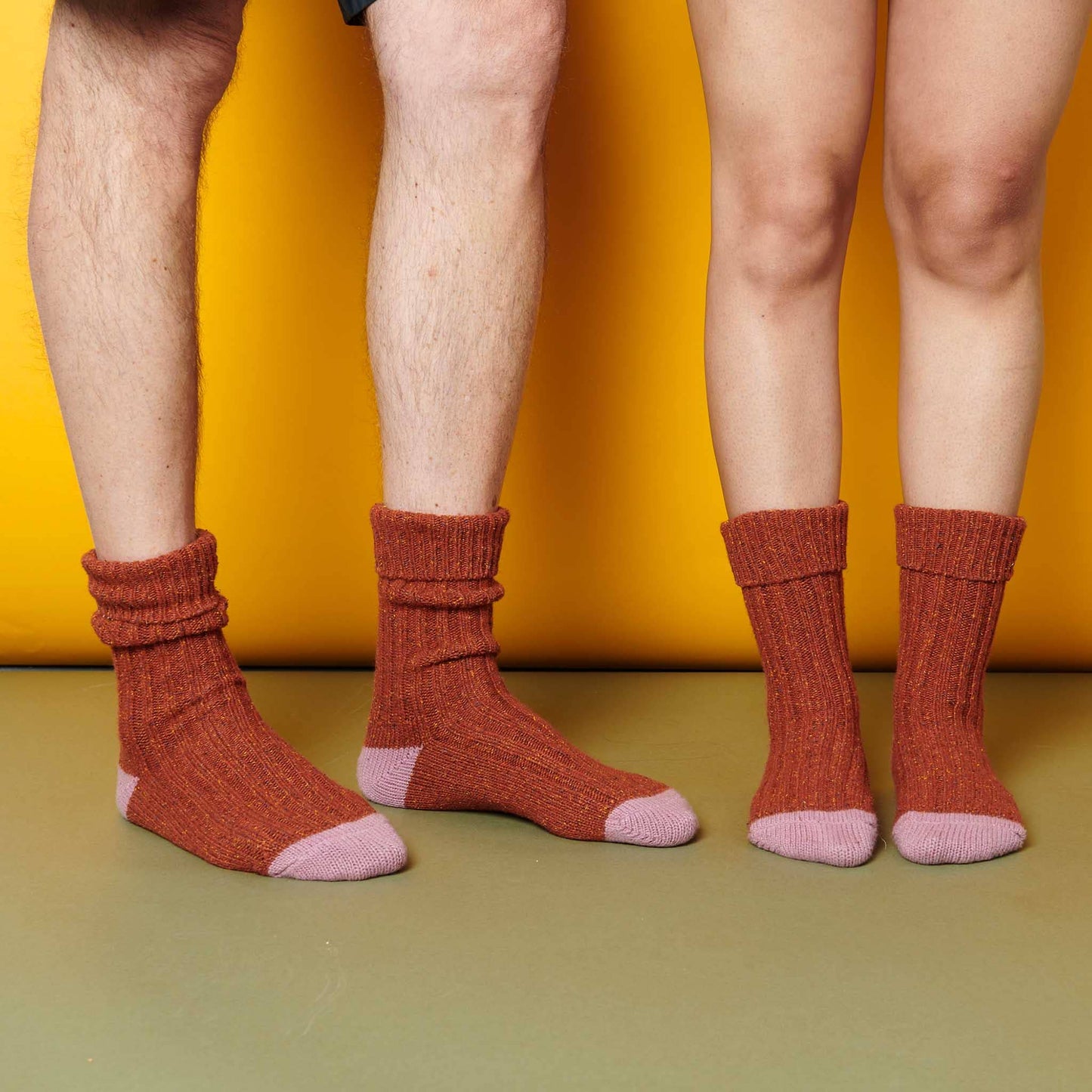 Unisex Recycled Silk Blend Ribbed Socks 2025