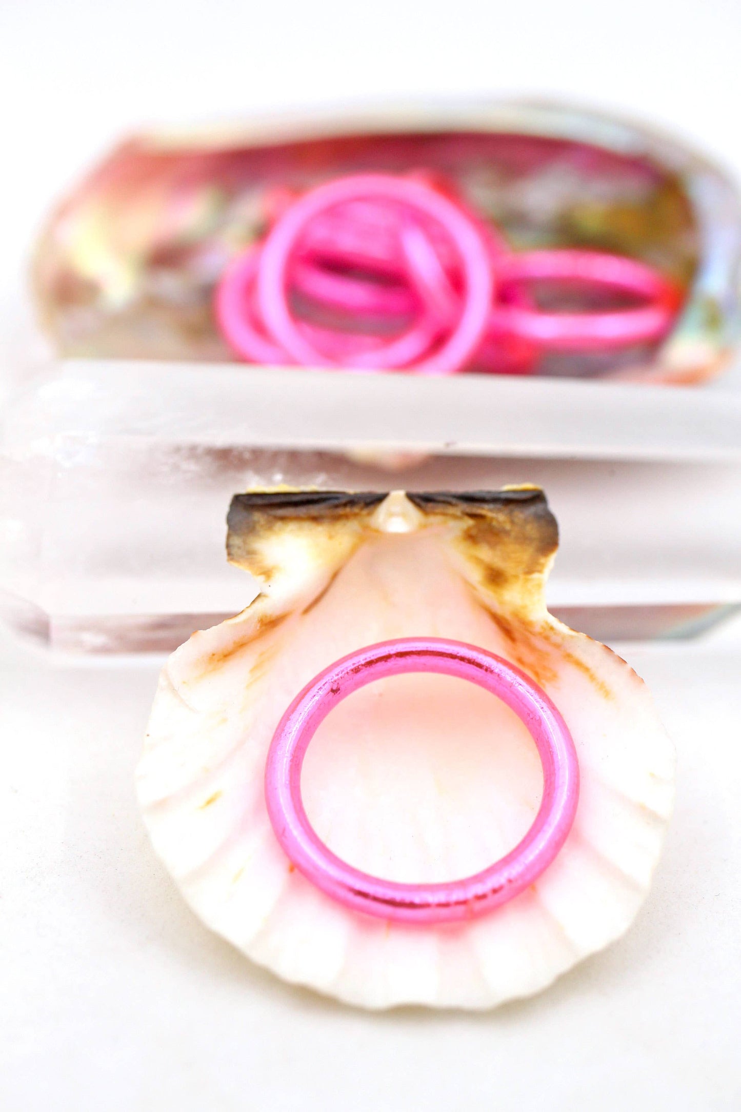Buddhist Ring Thai Temple Rings, Colorful Kumlai (4 sizes)