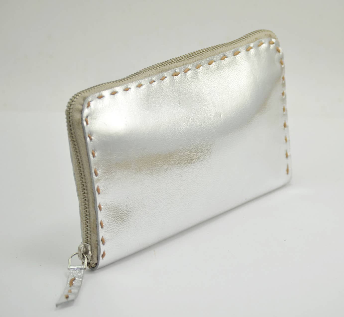 Luna Wallet Metallic Leather