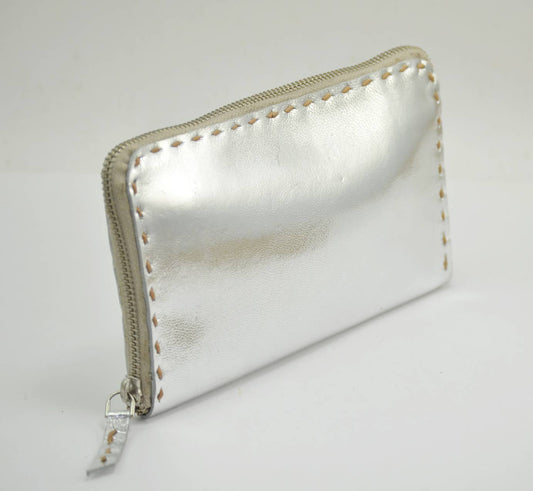 Luna Wallet Metallic Leather