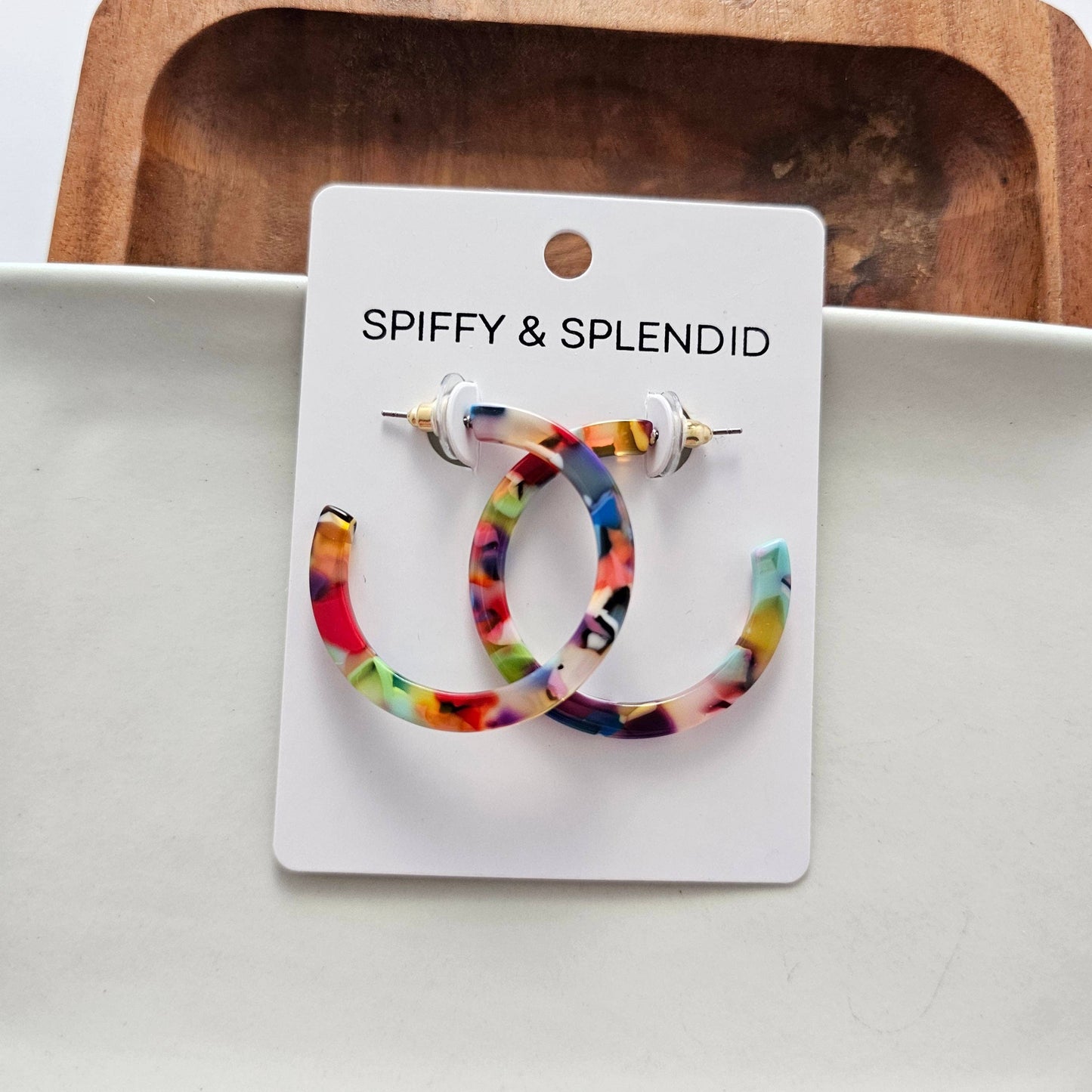 Camy Hoops - Fiesta // Earrings, Jewelry, Gifts, Best Seller