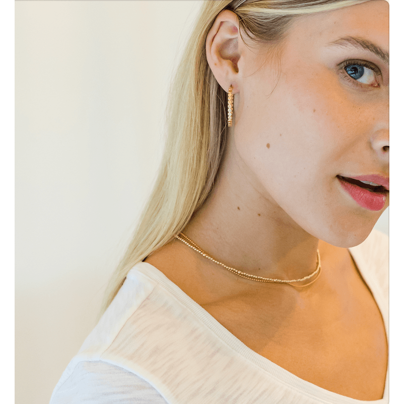 #W - 2mm 14k Gold Filled Waterproof Necklace