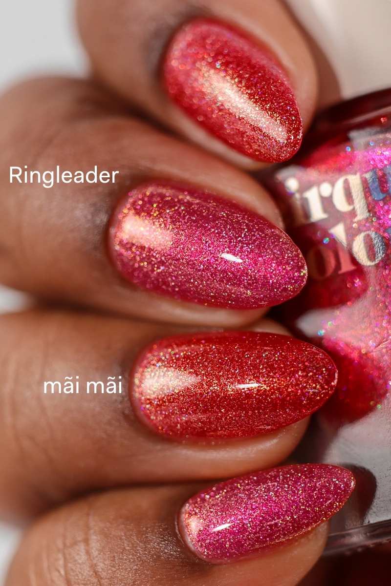 Ringleader | Red Shimmergraphic Nail Polish