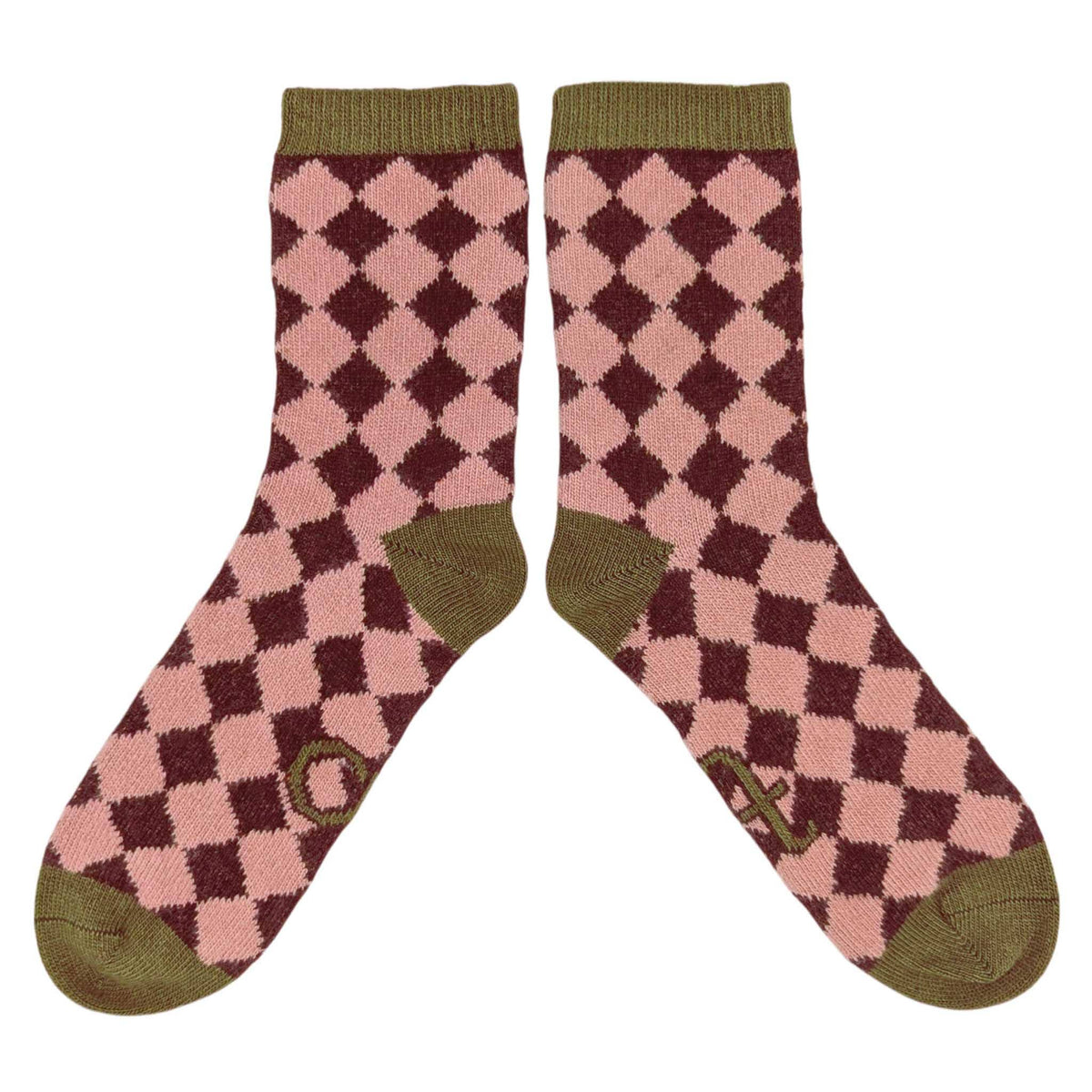 Lambswool Ankle Socks | Animals