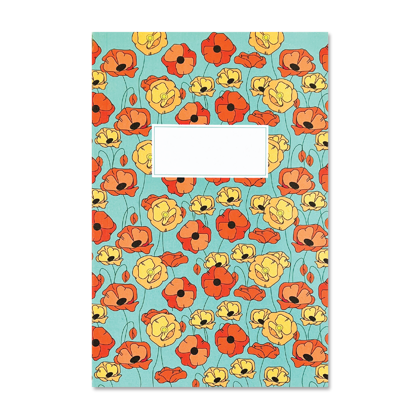 Poppies Journal - Pocket Note Book