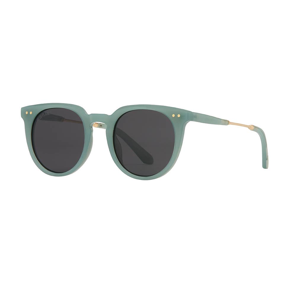 BP10311 - Cove - Milky Blue / Gold / Smoke Polarized Lens
