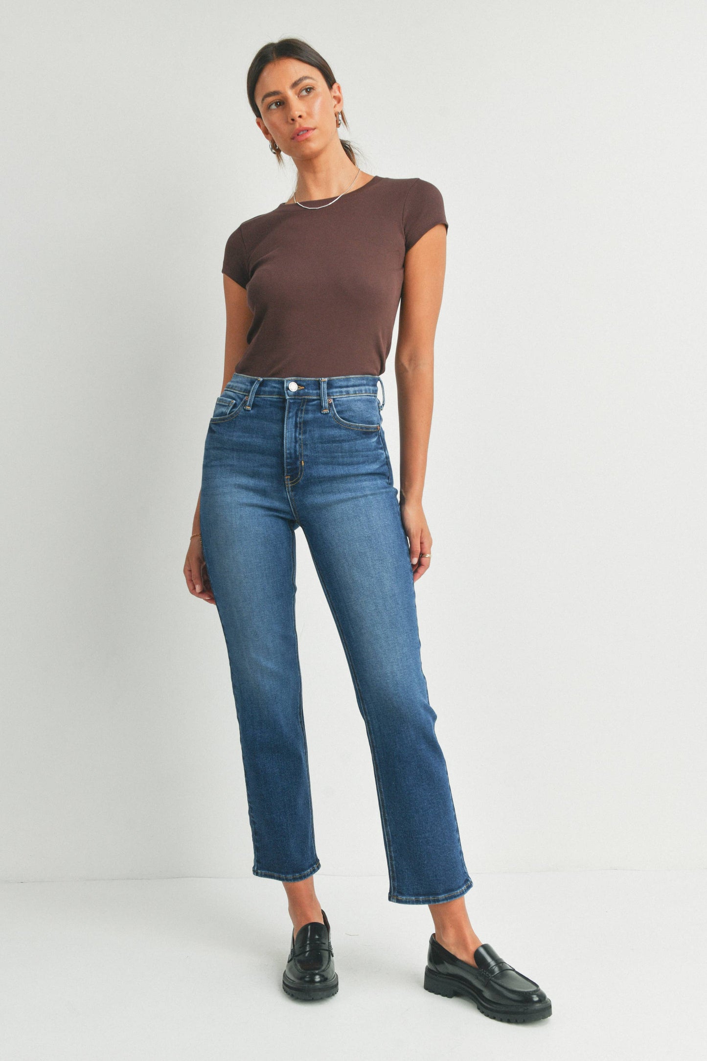 Just Black Denim - Classic Straight Jeans