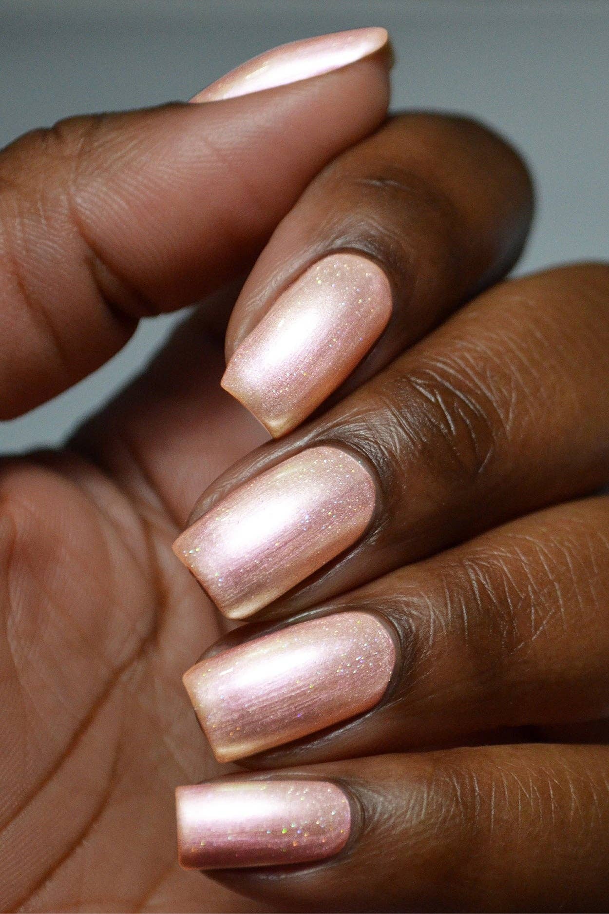 Cultured | Pearlescent Pink to Green Shimmer Nail Polish